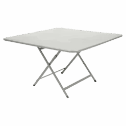 Fermob Caractere Square Table -Trit Houses Shop FER B01 0 014 Clay Grey