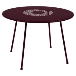 Fermob Lorette Round Table -Trit Houses Shop FER B01 0 023 Black Cherry