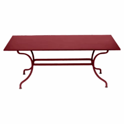 Fermob Romane Rectangular Dining Table 25 Fermob Romane Rectangular Dining Table -Trit Houses Shop FER B01 0 031 Chili