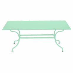 Fermob Romane Rectangular Dining Table 39 Fermob Romane Rectangular Dining Table -Trit Houses Shop FER B01 0 031 Opaline Green