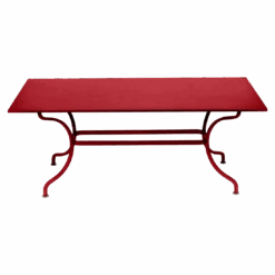 Fermob Romane Rectangular Dining Table 33 Fermob Romane Rectangular Dining Table -Trit Houses Shop FER B01 0 031 Poppy