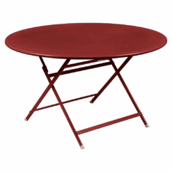 Fermob Caractere Round Table -Trit Houses Shop FER B01 0 034 Chili
