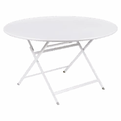 Fermob Caractere Round Table -Trit Houses Shop FER B01 0 034 Cotton White
