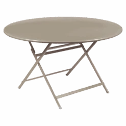 Fermob Caractere Round Table -Trit Houses Shop FER B01 0 034 Nutmeg