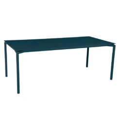 Fermob Calvi Rectangular Dining Table -Trit Houses Shop FER B01 0 041 Acapulco Blue