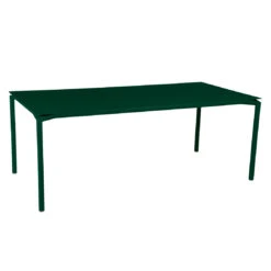 Fermob Calvi Rectangular Dining Table -Trit Houses Shop FER B01 0 041 Cedar Green