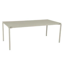 Fermob Calvi Rectangular Dining Table -Trit Houses Shop FER B01 0 041 Clay Grey