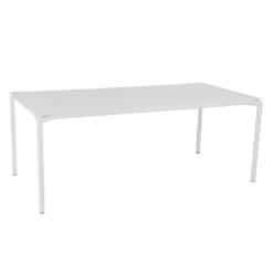 Fermob Calvi Rectangular Dining Table -Trit Houses Shop FER B01 0 041 Cotton White