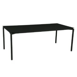 Fermob Calvi Rectangular Dining Table -Trit Houses Shop FER B01 0 041 Liquorice