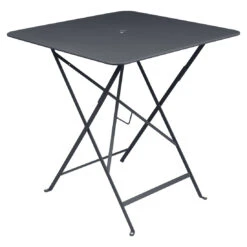 Fermob Bistro Metal Square Table 36 Fermob Bistro Metal Square Table -Trit Houses Shop FER B01 0 043 Anthracite 710mm