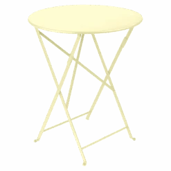 Fermob Bistro Metal Round Table 33 Fermob Bistro Metal Round Table -Trit Houses Shop FER B03 0 010 Frosted Lemon 600mm
