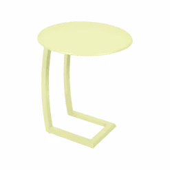 Fermob Alize Offset Low Table -Trit Houses Shop FER B03 0 012 Frosted Lemon