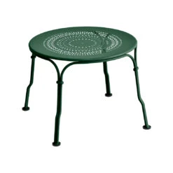 Fermob 1900 Low Table -Trit Houses Shop FER B03 0 045 Cedar Green