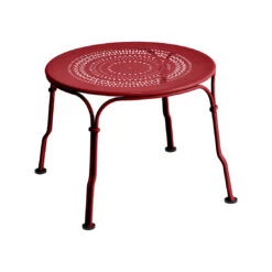 Fermob 1900 Low Table -Trit Houses Shop FER B03 0 045 Chili