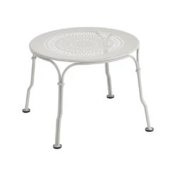 Fermob 1900 Low Table -Trit Houses Shop FER B03 0 045 Steel Grey