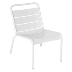 Fermob Luxembourg Lounge Chair 30 Fermob Luxembourg Lounge Chair -Trit Houses Shop FER C01 0 016 Cotton White base