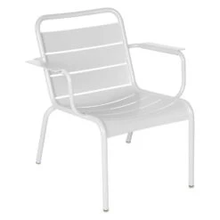 Fermob Luxembourg Lounge Armchair 32 Fermob Luxembourg Lounge Armchair -Trit Houses Shop FER C01 0 017 Cotton White base