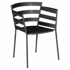 Fermob Rythmic Arm Chair -Trit Houses Shop FER C02 0 039 Liquorice