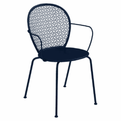 Fermob Lorette Armchair 28 Fermob Lorette Armchair -Trit Houses Shop FER C02 0 040 Deep Blue