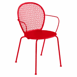 Fermob Lorette Armchair 34 Fermob Lorette Armchair -Trit Houses Shop FER C02 0 040 Poppy