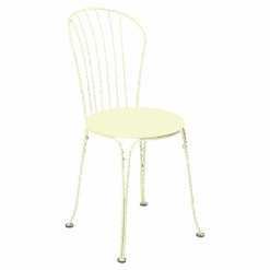 Fermob Opera+ Chair 38 Fermob Opera+ Chair -Trit Houses Shop FER C02 0 044 Frosted Lemon