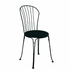 Fermob Opera+ Chair 24 Fermob Opera+ Chair -Trit Houses Shop FER C02 0 044 Liquorice