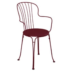 Fermob Opera+ Armchair -Trit Houses Shop FER C02 0 045 Black Cherry