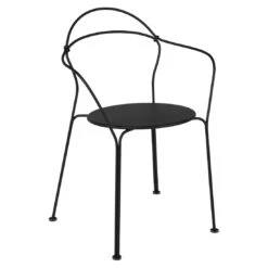 Fermob Airloop Armchair 26 Fermob Airloop Armchair -Trit Houses Shop FER C02 0 048 Liquorice