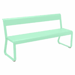 Fermob Bellevie Bench With Backrest 36 Fermob Bellevie Bench With Backrest -Trit Houses Shop FER C03 0 004 Opaline Green