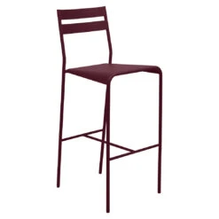 Fermob Facto Bar Chair -Trit Houses Shop FER C04 0 007 Black Cherry