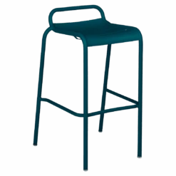Fermob Luxembourg Bar Stool 25 Fermob Luxembourg Bar Stool -Trit Houses Shop FER C04 0 008 Acapulco Blue