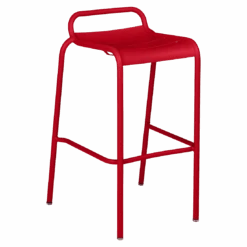 Fermob Luxembourg Bar Stool 31 Fermob Luxembourg Bar Stool -Trit Houses Shop FER C04 0 008 Poppy
