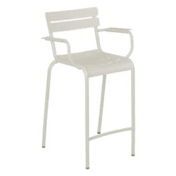 Fermob Luxembourg High Armchair -Trit Houses Shop FER C04 0 011 Clay Grey base