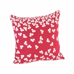 Fermob Trefle Cushion - 44 X 44cm -Trit Houses Shop FER G06 0 023 Berry Red