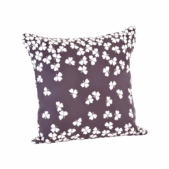 Fermob Trefle Cushion - 44 X 44cm -Trit Houses Shop FER G06 0 023 Plum