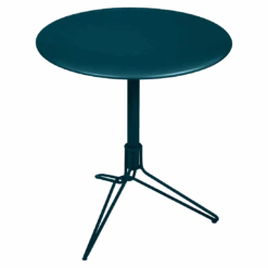 Fermob Flower Pedestal Table 23 Fermob Flower Pedestal Table -Trit Houses Shop FLOWER GUERIDON D67 BLEU ACAPULCO