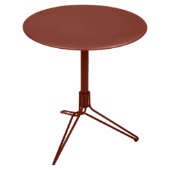Fermob Flower Pedestal Table 37 Fermob Flower Pedestal Table -Trit Houses Shop FLOWER GUERIDON D67 OCRE ROUGE