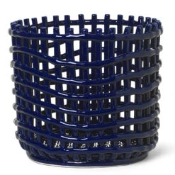 Ferm LIVING Ceramic Large Basket 5 Ferm LIVING Ceramic Large Basket -Trit Houses Shop FML G15 1 001 Blue