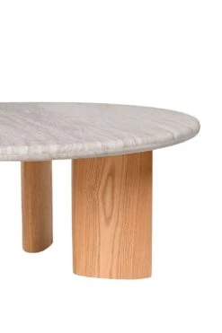 Evona Coffee Table -Trit Houses Shop FS27 Evona Coffee Table Travertine Oak 05