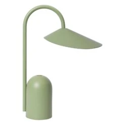 Ferm LIVING Arum Portable Lamp 15 Ferm LIVING Arum Portable Lamp -Trit Houses Shop FermLiving SS25 ArumPortableLamp TeaGreen 1104271023 1 web