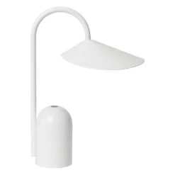 Ferm LIVING Arum Portable Lamp 14 Ferm LIVING Arum Portable Lamp -Trit Houses Shop FermLiving SS25 ArumPortableLamp White 1104270641 1 web