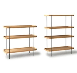 Humla Tall Shelf - 100cm 19 Humla Tall Shelf - 100cm -Trit Houses Shop Humla100shelf tall low whiteBG