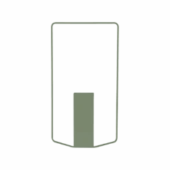 Fermob Itac Rectangular Vase 15 Fermob Itac Rectangular Vase -Trit Houses Shop ITAC VASE RECTANGULAIRE CACTUS