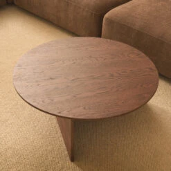 Jaunt Timber Round Coffee Table -Trit Houses Shop Jaunt low round 1 web