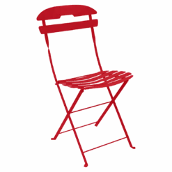 Fermob La Mome Chair 36 Fermob La Mome Chair -Trit Houses Shop LA MOME CHAISE COQUELICOT