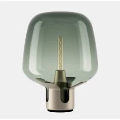 Flar Table Lamp 11 Flar Table Lamp -Trit Houses Shop LOB F01 1 004 Champagne Turquoise Medium base