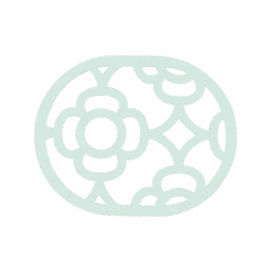 Fermob Lorette Trivet -Trit Houses Shop LORETTE DESSOUS DE PLAT MENTHE GLACIALE