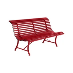 Fermob Louisiane Bench 27 Fermob Louisiane Bench -Trit Houses Shop Louisiane Bench poppy