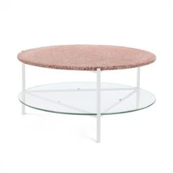 Terrazzo Coffee Table -Trit Houses Shop MAD B02 1 001 Pink Terrazzo 02