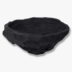 Mette Ditmer Nuki Candle Bowl Art Piece -Trit Houses Shop MED G04 1 003 Black 01